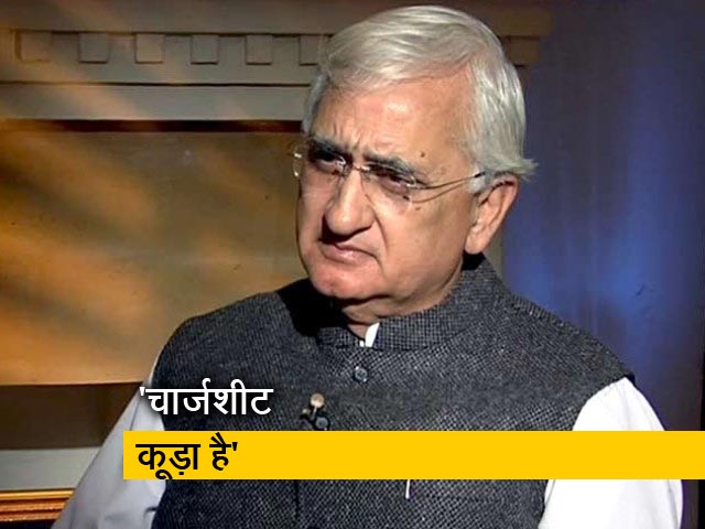 दिल्ली दंगे: सलमान खुर्शीद पर आरोप