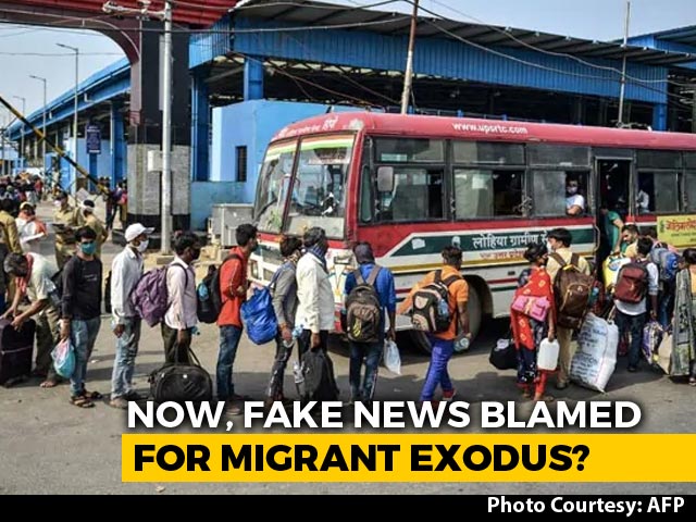 Fake News Caused Migrant Exodus: Government's 2nd Shocker In Parliament