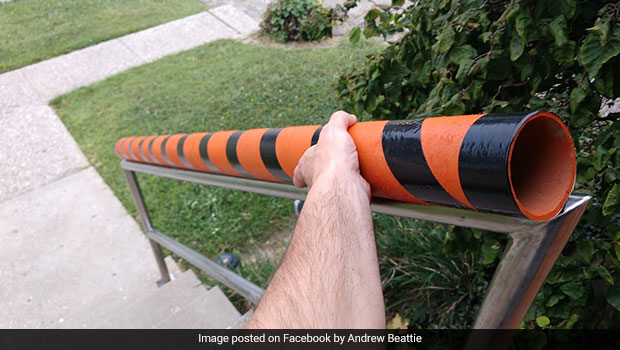 Viral Now: Dad Creates Easy Way To Dispense Candy From 6ft Distance On Halloween