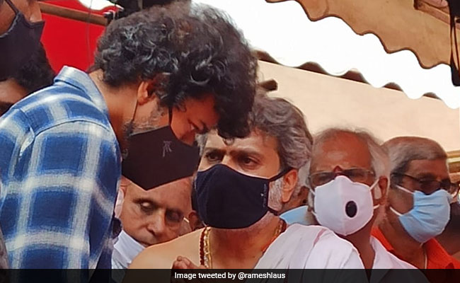 S P Balasubrahmanyam's Funeral Held With A 72-Gun Salute; Actor Vijay, Director Bharathiraja And Others Attend