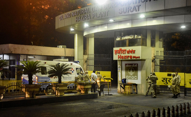 Fire Extinguished At Gujarat's ONGC Hazira Plant After Blasts, No Injuries