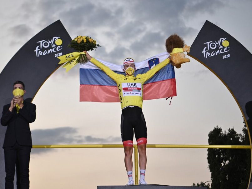Tadej Pogacar Crowned Tour De France Champion As Sam Bennett Wins Finale
