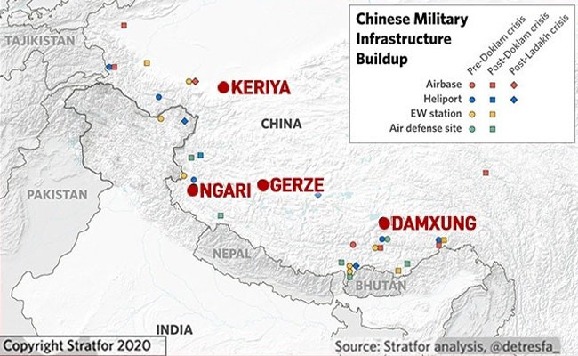In 3 Years, China Doubled Its Air Bases, Air Defences And Heliports Along India Frontier: Report