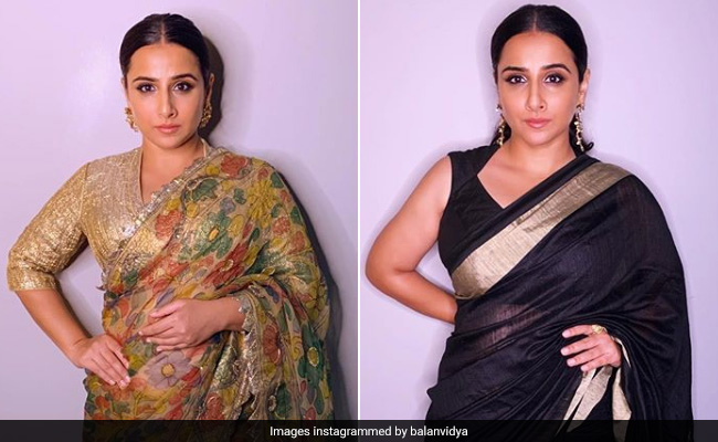 विद्या बालन की ये स्टाइलिश साड़ियां आपके लिए भी हो सकती हैं खास