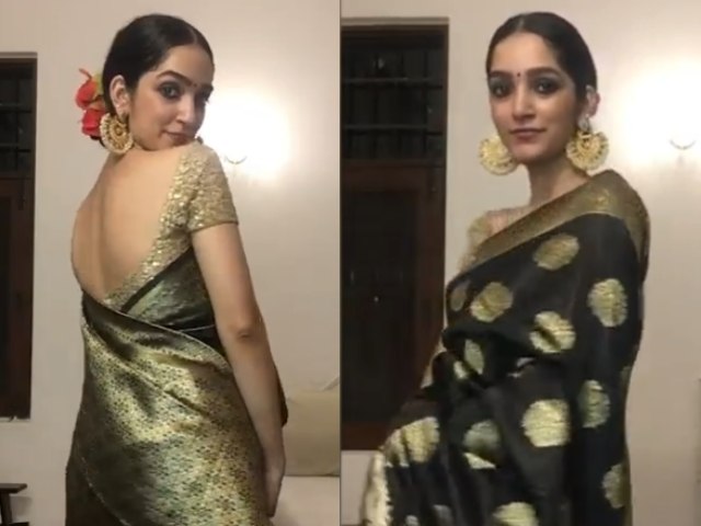 Recreate Anushka Sharma's Reception Look For the Festive Season With A Benarasi Saree