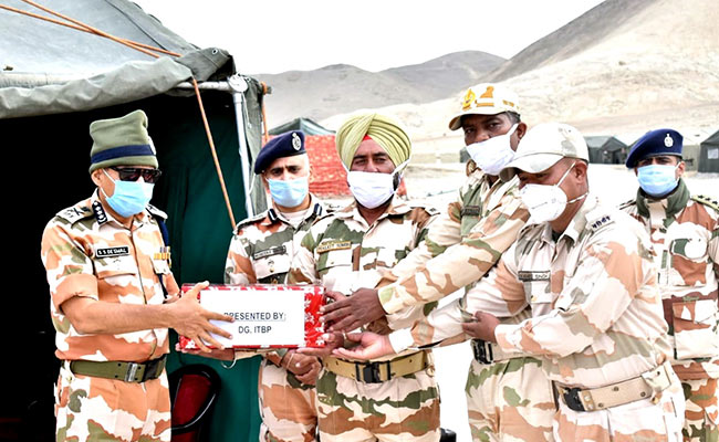 ITBP के महानिदेशक ने लद्दाख में संगठन के 291 जवानों को किया सम्‍मानित