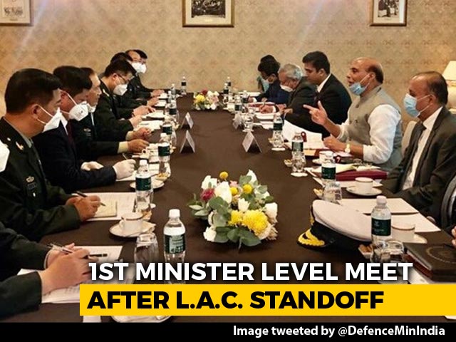 Rajnath Singh, China Defence Minister Meet In Moscow Amid Ladakh Tensions