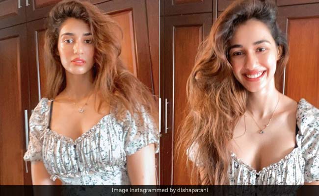 Disha Patani Makes Way For Floral Fashion In A Floral Dress