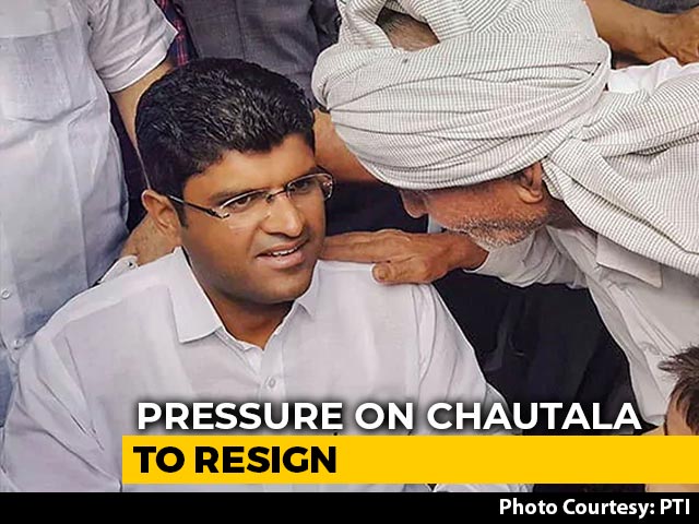 After Akali Exit, Pressure On Dushyant Chautala To Quit In Haryana