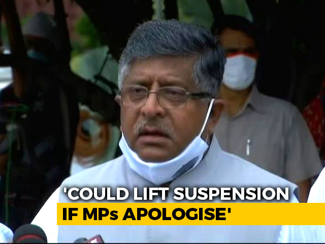 "We'll Consider Revoking MPs' Suspension After They Apologise": Minister