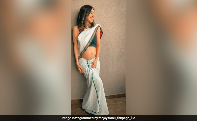 Viral Pic Of Teejay Sidhu And Her Baby Bump From Onam Celebrations