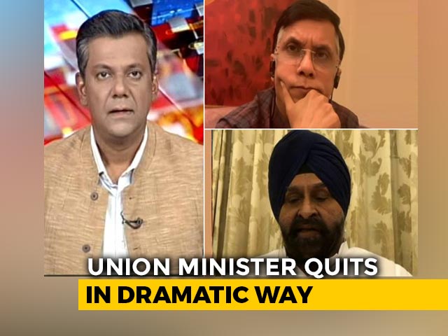 NDA Divided Over Farm Bills: Harsimrat Badal Quits Cabinet