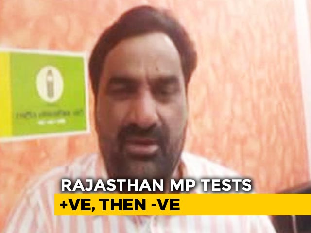 "Which Report Accurate?": COVID Positive MP Says Rajasthan Test Negative