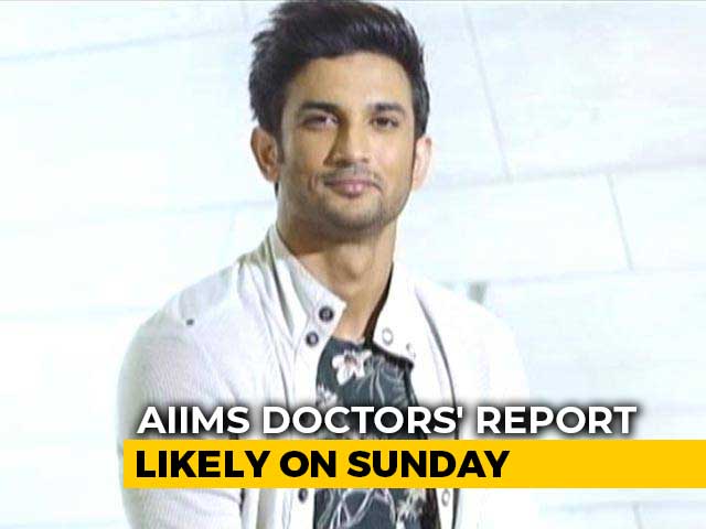 On Sushant Singh Rajput's Death, AIIMS Doctors' Report Likely On Sunday