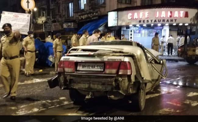 Four Killed As Speeding Car Hits Footpath In Mumbai