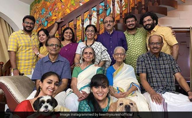 Onam 2020: For Keerthy Suresh, "First Comes Family, Then Comes Food"
