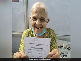 106-Year-Old Maharashtra Woman Wins Battle Against COVID-19 106-Year-Old Maharashtra Woman Wins Battle Against COVID-19