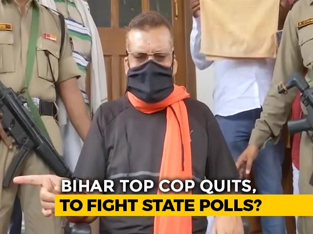 "Retirement Not Linked To Sushant Case": Ex Bihar Top Cop Amid Poll Buzz