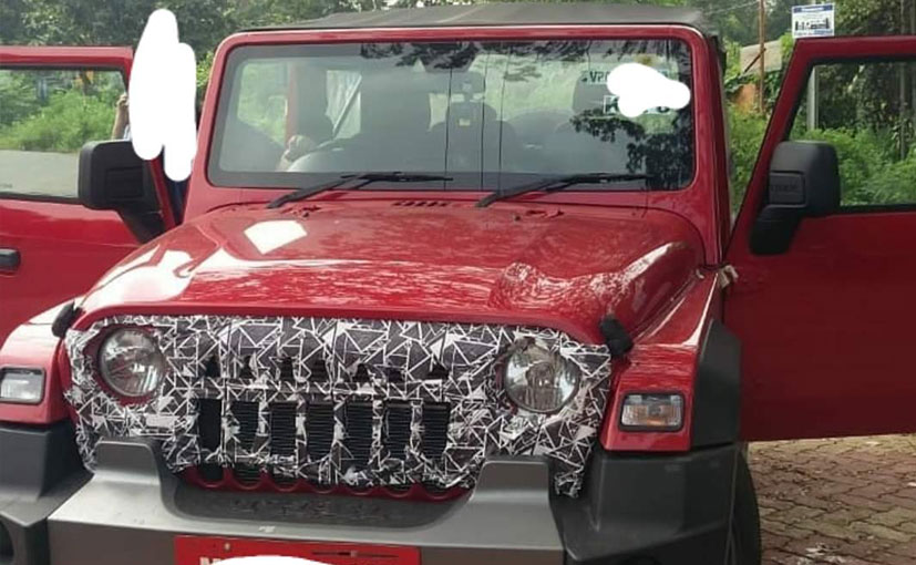 2020 Mahindra Thar Spotted Testing With A New Grille Ahead Of Launch 2020 Mahindra Thar Spotted Testing With A New Grille Ahead Of Launch