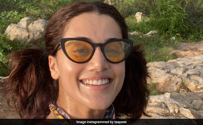 Nothing To See Here. Just A Pic Of Taapsee Pannu From Her Hike