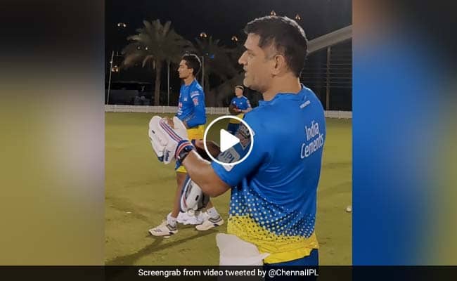 IPL 2020 Watch MS Dhoni says Well Take DRS, Dont Worry during practice IPL 2020 Watch MS Dhoni says Well Take DRS, Dont Worry during practice