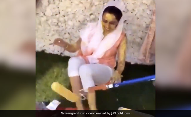 Watch: A Socially Distanced <i>Haldi</i> Ceremony With Paint Rollers Amid Covid Pandemic