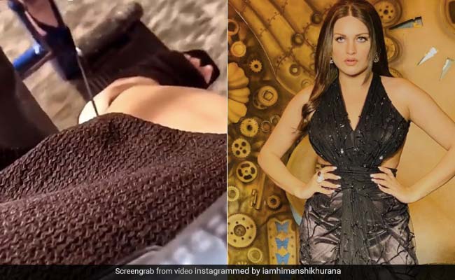 हिमांशी खुराना शूटिंग के दौरान हुईं घायल! व्हील चेयर पर नजर आईं एक्ट्रेस- देखें Video