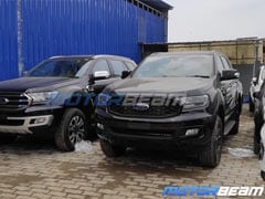 Upcoming Ford Endeavour Sport Spotted In New All-Black Shade
