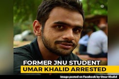 Former JNU Student Umar Khalid Arrested In Delhi Riots Case Former JNU Student Umar Khalid Arrested In Delhi Riots Case