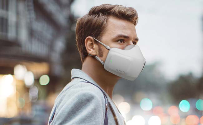 Battery-Powered Face Mask Seeks To Fight COVID And Foggy Glasses