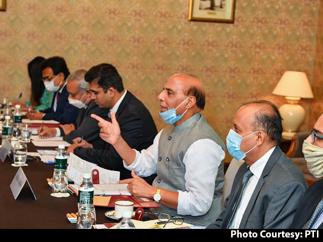 "Must Continue Talks To Ensure Full Restoration Of Peace": Rajnath Singh To Chinese Counterpart