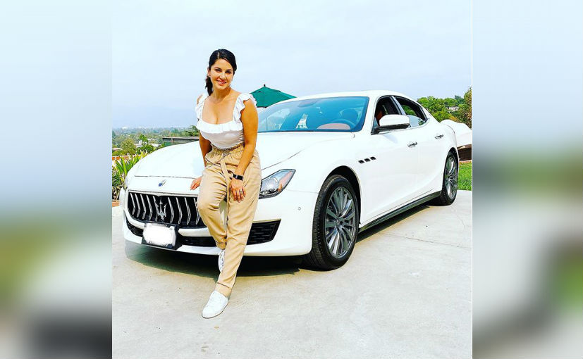 Sunny Leone Brings Home The New Ghibli; Her Third Maserati