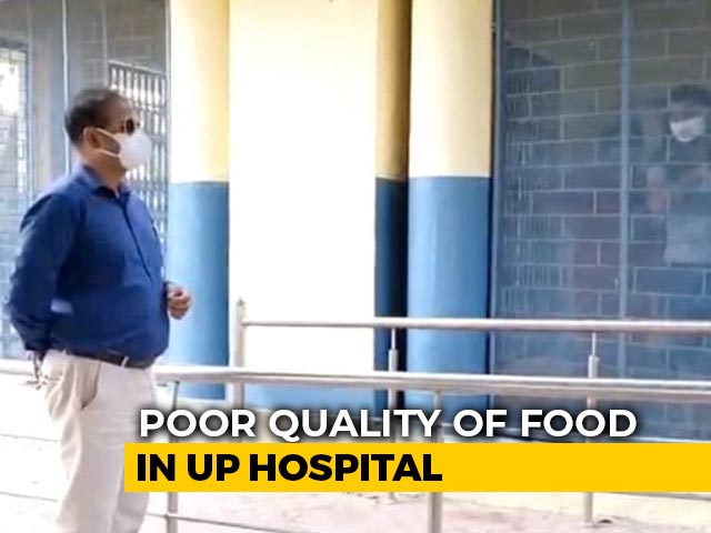 "Not Begging For Alms": Covid Patients At UP Hospital Complain About Food
