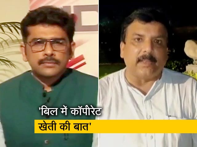 खबरों की खबर : संजय सिंह बोले- 'किसान विरोधी है बिल, कहीं MSP के बारे में नहीं लिखा'