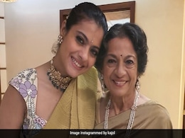 On Mom Tanuja's Birthday, Kajol And Tanishaa's Wishes Came Gift-Wrapped Like This On Mom Tanuja's Birthday, Kajol And Tanishaa's Wishes Came Gift-Wrapped Like This