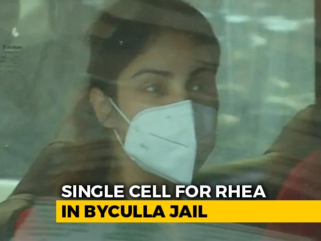 No Fan Or Bed In Rhea Chakraborty's Jail Cell, Next To Indrani Mukerjea's