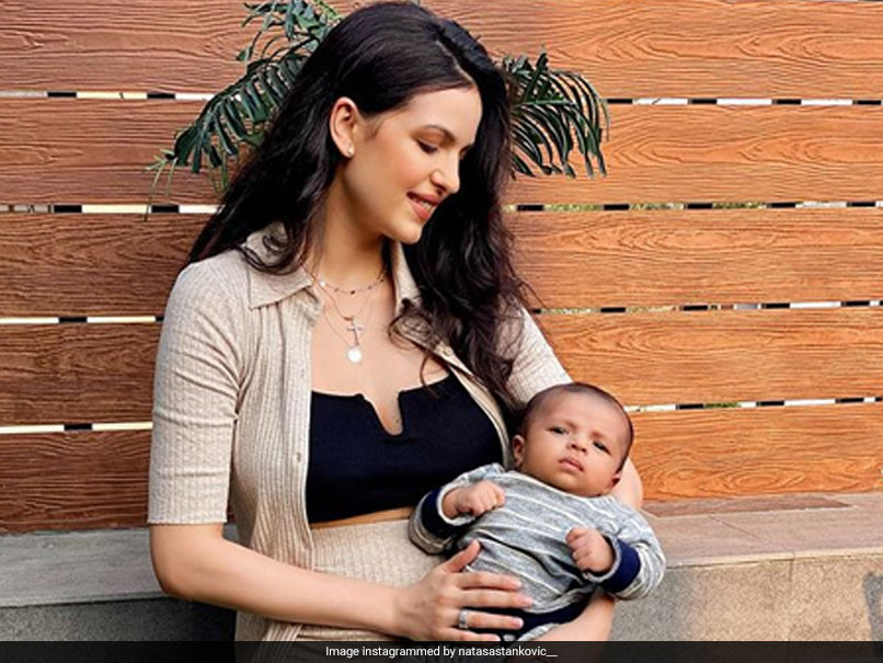 Hardik Pandya, Natasa Stankovic's Son Turns Two Months Old, Couple Celebrates. See Pics