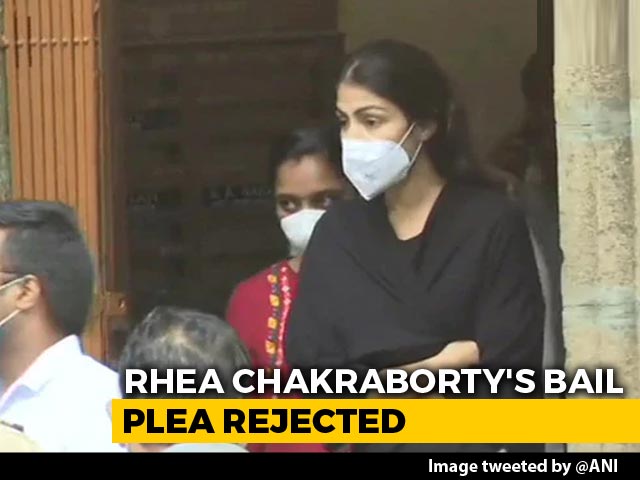 Rhea Chakraborty's Bail Rejected, Part Of "Drug Syndicate," Says Agency