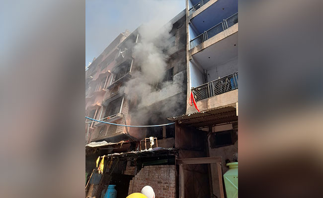 Fire Breaks Out At Delhi Plastic Factory