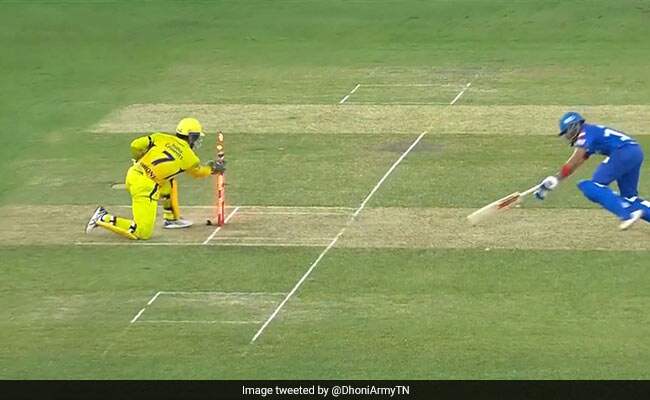 IPL 2020 MS Dhoni Ends Prithvi Shaw’s Brilliant Knock With Fine Stumping IPL 2020 MS Dhoni Ends Prithvi Shaw’s Brilliant Knock With Fine Stumping