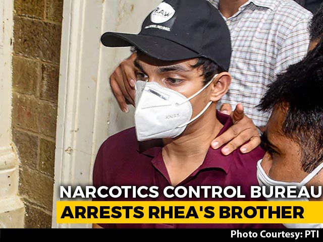 Sushant Singh Case: Rhea Chakraborty's Brother Arrested Over Drug Charges