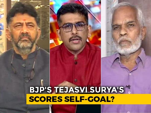 BJP MP Tejasvi Surya Triggers Up A Storm With Terror Remark