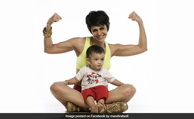 Mandira Bedi's Post For The "Love" Of Her Life Vir Is Everything