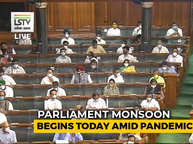 Masks, MPs Separated By Poly-Carbon Sheets As Parliament Begins