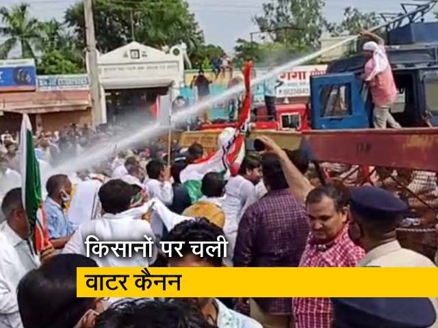 किसानों की दिल्ली कूच को हरियाणा पुलिस ने रोका