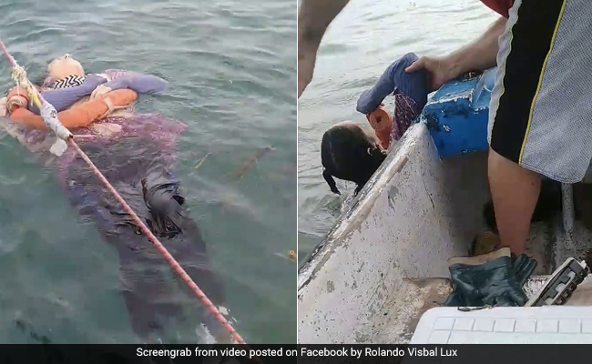 Video: Woman Who Went Missing 2 Years Ago Found Floating Alive At Sea