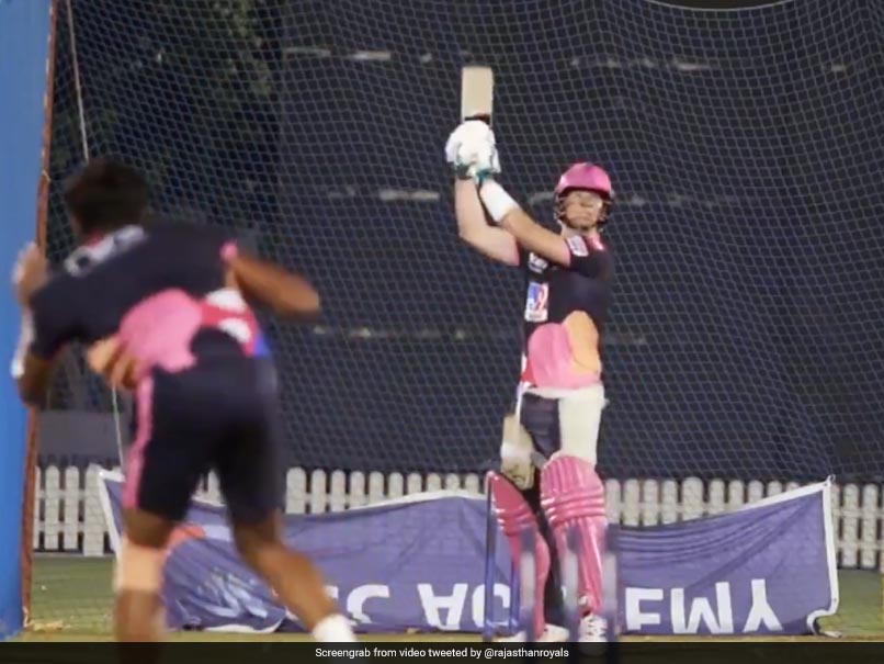 IPL 2020: Rajasthan Royals Share Video Of Steve Smith Playing The Helicopter Shot. Watch