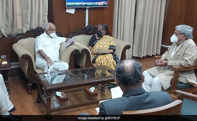 Karnataka Chief Minister BS Yediyurappa In Delhi To Discuss Cabinet Expansion