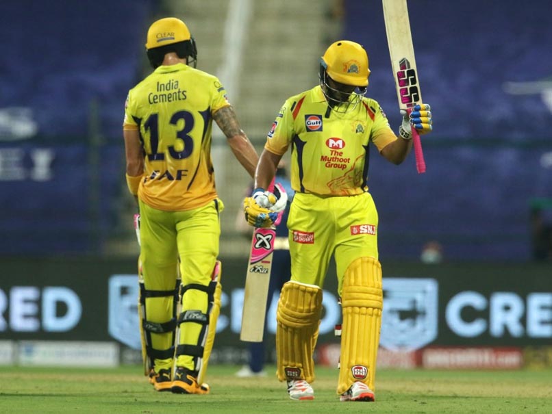 IPL 2020, MI vs CSK: Ambati Rayudu, Faf Du Plessis Star As CSK Beat Mumbai Indians By 5 Wickets