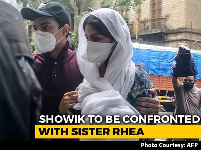 Showik Chakraborty To Be Confronted With Sister Rhea: Narcotics Bureau